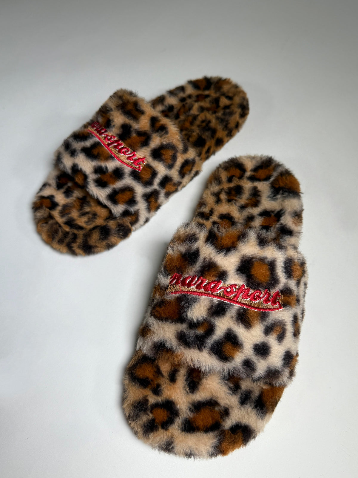 Leopard Open Mules